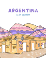 Argentina para colorear