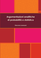 Argomentazioni Analitiche Di Probabilita E Statistica