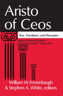 Aristo of Ceos: Text, Translation, and Discussion