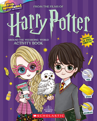 Around the Wizarding World Activity Book (Harry Potter: Foil Wonders) - Meadowsweet, Jasper, and Tobacco, Violet (Illustrator)