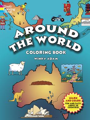 Around the World Coloring Book - Adam, Winky