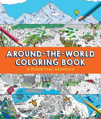 Around-The-World Coloring Book - Sterling Children's