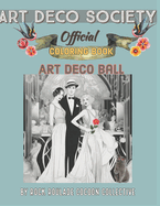 Art Deco Society Official: Deco Ball: Coloring Book