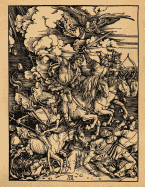 Art Notebook: The Four Horsemen of the Apocalypse - Albrecht Durer Art College Ruled Notebook - 110 Pages
