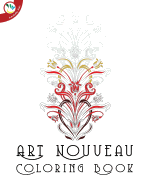 Art Nouveau Coloring Book