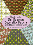 Art Nouveau Decorative Papers - Hendler, Muncie