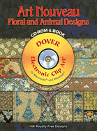 Art Nouveau Floral and Animal Designs