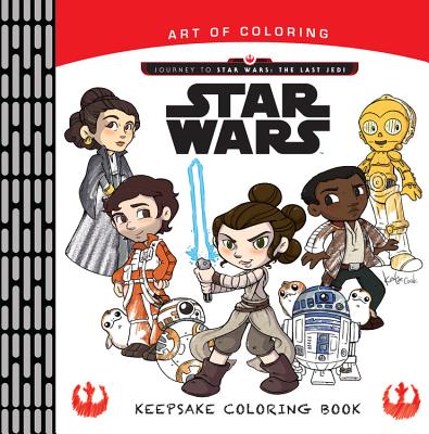 Art of Coloring Journey to Star Wars: The Last Jedi: Keepsake Coloring Book - 