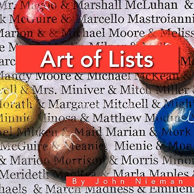 Art of Lists - Nieman, John