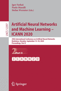 Artificial Neural Networks and Machine Learning - Icann 2020: 29th International Conference on Artificial Neural Networks, Bratislava, Slovakia, September 15-18, 2020, Proceedings, Part I