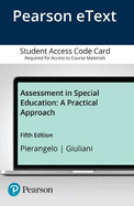 Assessment in Special Education: A Practical Approach, Enhanced Pearson Etext -- Access Card