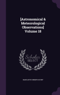 [Astronomical & Meteorological Observations] Volume 18