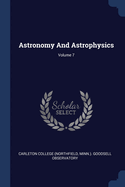 Astronomy and Astrophysics; Volume 7