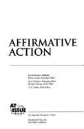 At Issue: Affirmative Action: Paperback Edition