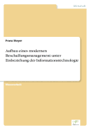 Aufbau Eines Modernen Beschaffungsmanagement Unter Einbeziehung Der Informationstechnologie