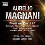 Aurelio Magnani: Divertimenti; Elegia; Melodia romantic; Mazurka-Caprice; Solo de concert