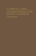 Authorship Puzzles in the History of Economics: A Statistical Approach