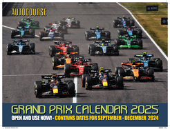 AUTOCOURSE 2025 Grand Prix Calendar: AUTOCOURSE 2025 Grand Prix Calendar