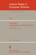 Automata, Languages, and Programming: 11th Colloquium, Antwerp, Belgium, July 16-20, 1984 (Eatcs Sign). Proceedings