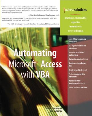 Automating Microsoft Access with VBA - Gunderloy, Mike, and Harkins, Susan Sales