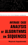 Average Case Analysis of Algorithms on Sequences