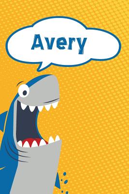 Avery: Great White Shark Blank Comic Book Notebook Journal Book 120 Pages 6x9 - Cole, Rob