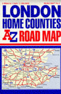 AZ London, Home Counties, Road Map