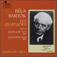Bla Bartk: Les Quatuors, Vol. 3 - No. 5, No. 6 - Georges Janzer (viola); Paul Szabo (cello); Sandor Vgh (violin); Sandor Zoldy (violin); Vgh Quartet