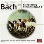 Bach: Brandenburg Concertos Nos. 1-3 - Erich Penzel (horn); Felix Ayo (violin); Felix Ayo (piccolo); Gerd Haucke (horn); Heinz Holliger (oboe); I Musici; Karl Weihs (bassoon); Maria Teresa Garatti (harpsichord); Maurice Andr (trumpet); Maurice Bourgue (oboe); Severino Gazzelloni (flute)