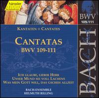 Bach: Cantatas, BWV 109-111 - Aldo Baldin (tenor); Arleen Augr (soprano); Gabriele Schreckenbach (alto); Helen Watts (alto); Helrun Gardow (alto);...