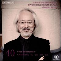 Bach: Cantatas, Vol. 40 - BWV 79, 137, 164 & 168  - Makoto Sakurada (tenor); Natsumi Wakamatsu (violin); Robin Blaze (bass); Robin Blaze (counter tenor); Taro Shimoda (corno d);...