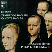 Bach: Cantate BWV.198; Cantate BWV.78 - Charles Brett (alto); Howard Crook (tenor); Ingrid Schmithsen (soprano); Peter Kooij (bass);...