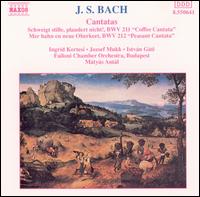 Bach: Coffee Cantata, BWV 211; Peasant Cantata, BWV 212 - Ingrid Kertesi (soprano); Istvan Gati (bass); Jzsef Mukk (tenor); Failoni Orchestra; Matyas Antal (conductor)