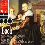 Bach: Goldberg Variations; Chromatic Fantasy - Christiane Jaccottet (harpsichord)