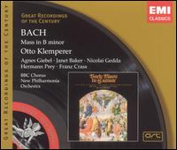 Bach: Mass in B minor - Agnes Giebel (soprano); Franz Crass (bass); Hermann Prey (baritone); Janet Baker (soprano); Janet Baker (alto);...