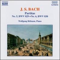 Bach: Partitas Nos. 5 & 6 - Wolfgang Rubsam (piano)