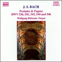 Bach: Preludes & Fugues - Wolfgang Rubsam (organ)