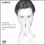 Bach: Suites Nos. 2, 3, 6 - Giuseppe Guadagnini (viola); Maxim Rysanov (viola)