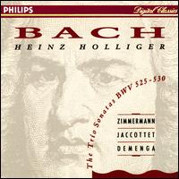 Bach: The Trio Sonatas BWV 825-830 - Christiane Jaccottet (harpsichord); Heinz Holliger (oboe d'amore); Heinz Holliger (oboe); Tabea Zimmermann (viola);...
