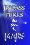 BADASS PUNKS Are Born In MARS: HAPPY BIRTHDAY For Friend Or Coworker September Birthday Gifts - Funny Gag Gift - Funny Birthday Presents - Birthday Celebration - Grunge Border Interior