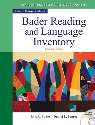Bader Reading & Language Inventory - Bader, Lois, and Pearce, Daniel