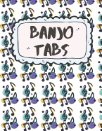 Banjo Tabs: Cuaderno De Tablatura Para Banjo - Banjo Taccuino - Escriba su propia msica de la tablaturas de la Banjo! (Partituras de papel en blanco para canciones y acordes de Banjo)