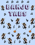 Banjo Tabs: Scrivi la tua musica Banjo! - Tablature di carta da partiture vuote per le canzoni e gli accordi Banjo - Tablatura Banjo (Banjo Taccuino)