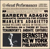Barber's Adagio & Other Romantic Favorites for Strings - David Nadien (violin); New York Philharmonic; Leonard Bernstein (conductor)