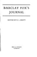 Barclay Fox's journal - Fox, Barclay, and Brett, Raymond Laurence