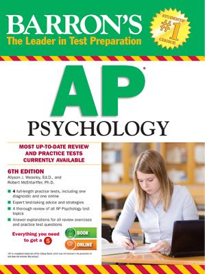 Barron's AP Psychology - Weseley, Allyson J, and McEntarffer, Robert