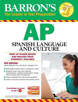 Barron's AP Spanish Language and Culture with MP3 CD - Paolicchi, Daniel, and Springer, Alice G.