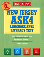 Barron's New Jersey Ask 4 Language Arts Literacy Test
