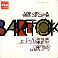 Bartk: Piano Concertos; Violin Concertos - Dmitry Sitkovetsky (violin); Peter Donohoe (piano)