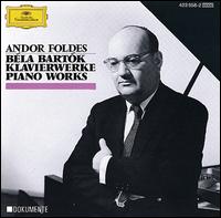 Bartk: Piano Works - Andor Foldes (piano)